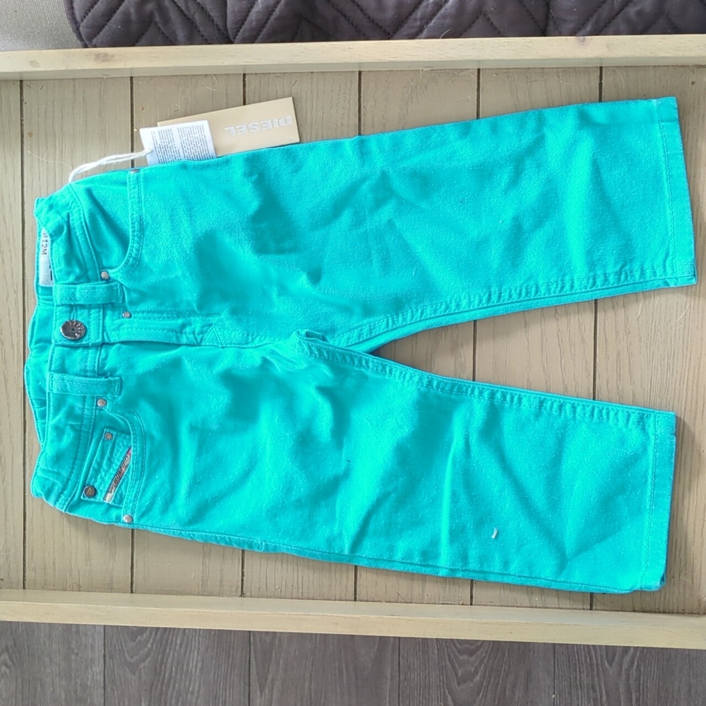 Diesel Jeans Safado B Turquoise 12m NWT